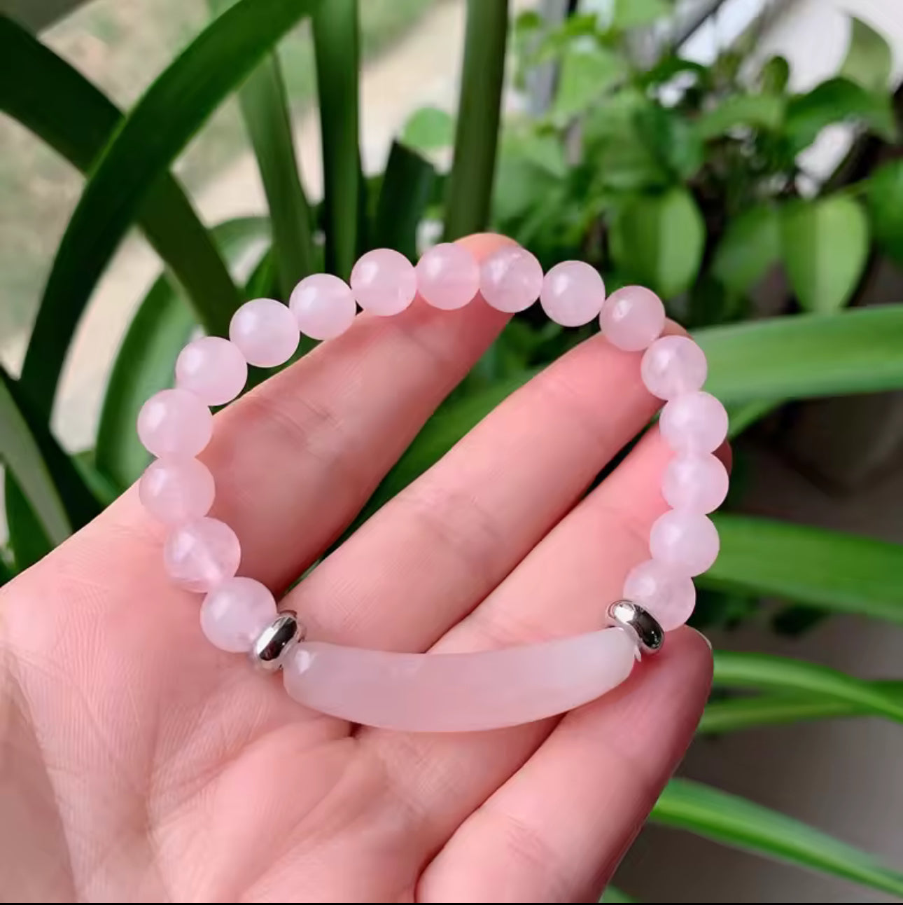 Crystal Tube Bead Bracelet – Gemstone Energy Jewelry